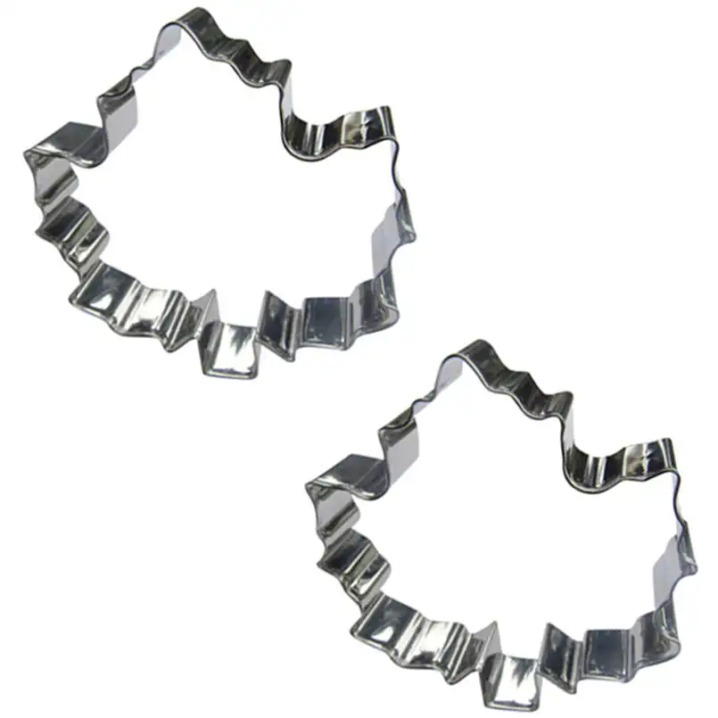 

Large Maple Leaves shape 2 piece biscuit cutting molds, baking tools, cake decorating soft candy tools.