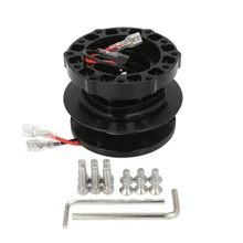 Quick Release HUB 12 Bolts Slot Anti-off Type Racing Car Steering Wheel Quick Release Hub Adapter Boss Kit