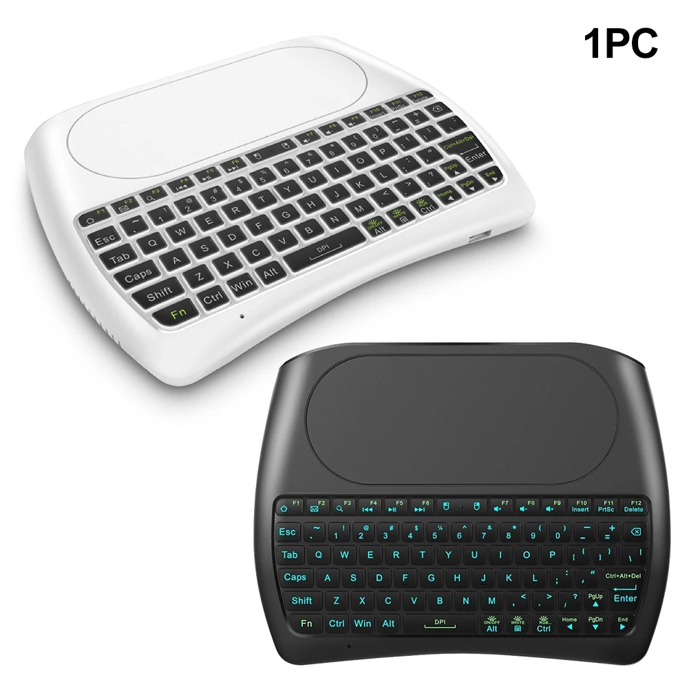 

79 Keys Touch Pad Mouse Mini Plug And Play Handheld Remote Keyboard For Android TV Box Backlight Multimedia Wireless For Tablet