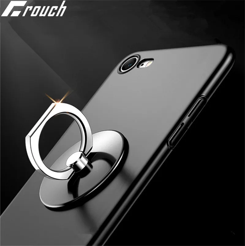 Fashion Universal 360 Degree Finger Ring Mobile Phone Grip Stand Holder For iPhone Xs Max 7 8 Samsung xiaomi tablet Metal Phone