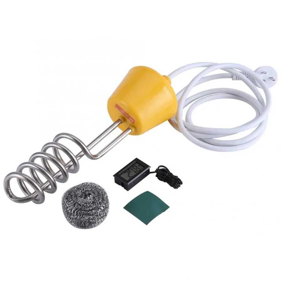 

3000W 220V Stainless Steel Electric Floating Immersion Heater Boiler Water Heating Element Vacuum Packing Machine