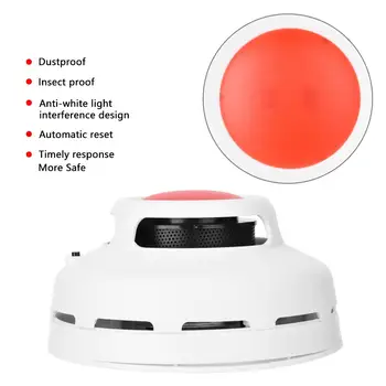 

High Quality Infrared Fire Smoke Sensor Alarm Detector Infrared Photoelectric Sensor