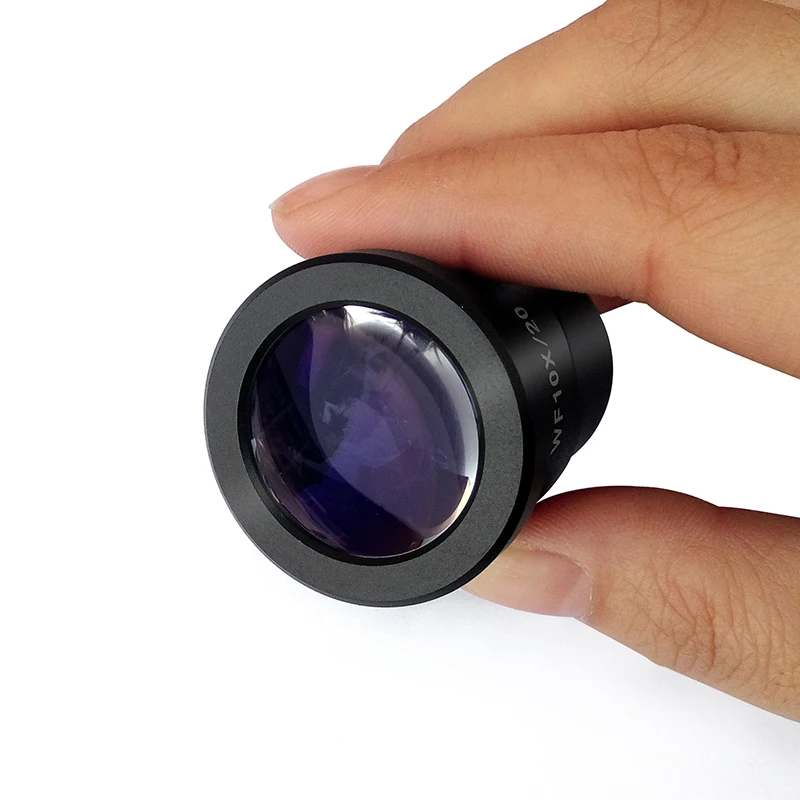 One piece WF10X/22 WF10X/20 Eyepiece for Stereo Microscope High Eye-point Fully Coated Optical Ocular Lens WF10X 10X 30mm 30.5mm