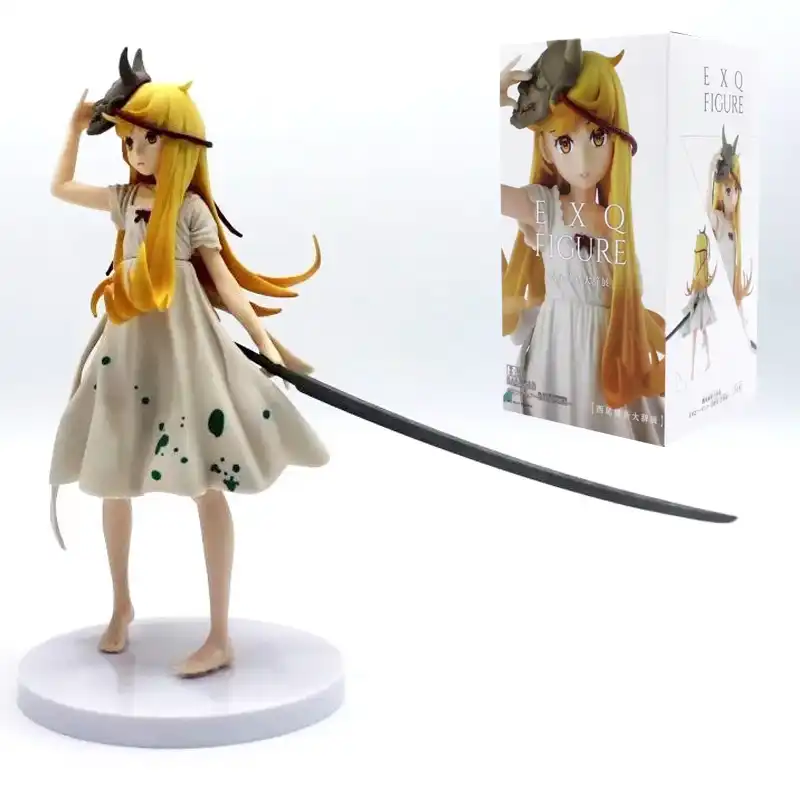 21cm Banpresto Oshino Shinobu Bakemonogatari Sexy Girls Anime Pvc Action Figures Toys Anime Figure Toy For Kids Children Gifts Aliexpress