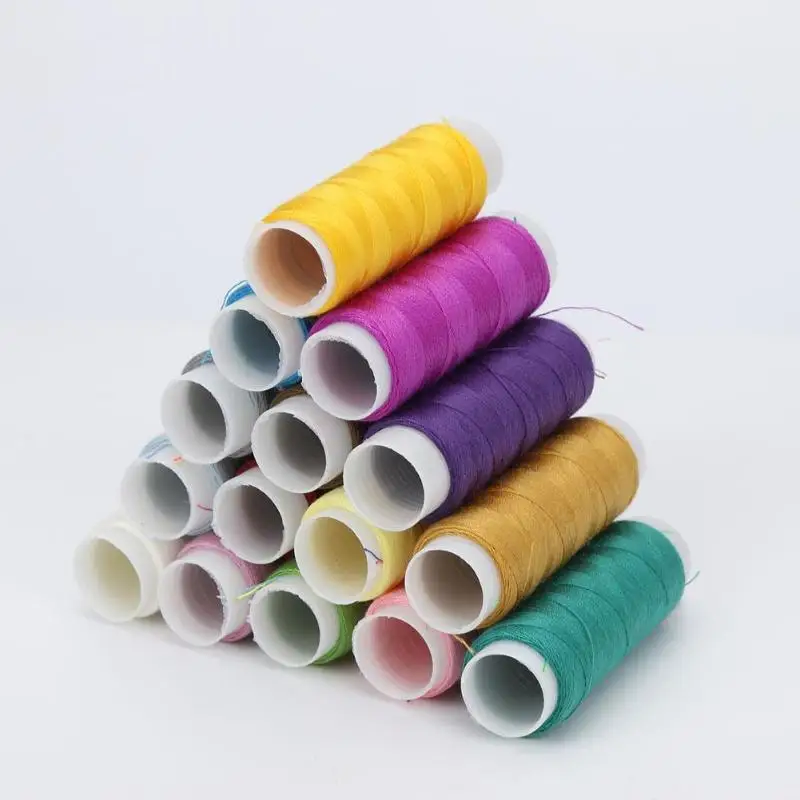 39 цветов швейные нитки для вышивки шнур для рукоделия пэчворк ручная швейная промышленная машина Лоскутные швейные нитки