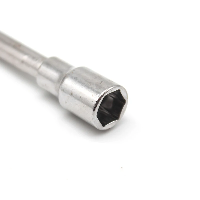 Hohe Qualität 45 # Stahl 10mm M10 Auto Reparatur Werkzeuge L Typ Rohr Schlüssel Doppel Ellenbogen Perforation Hexagon Hand steckschlüssel