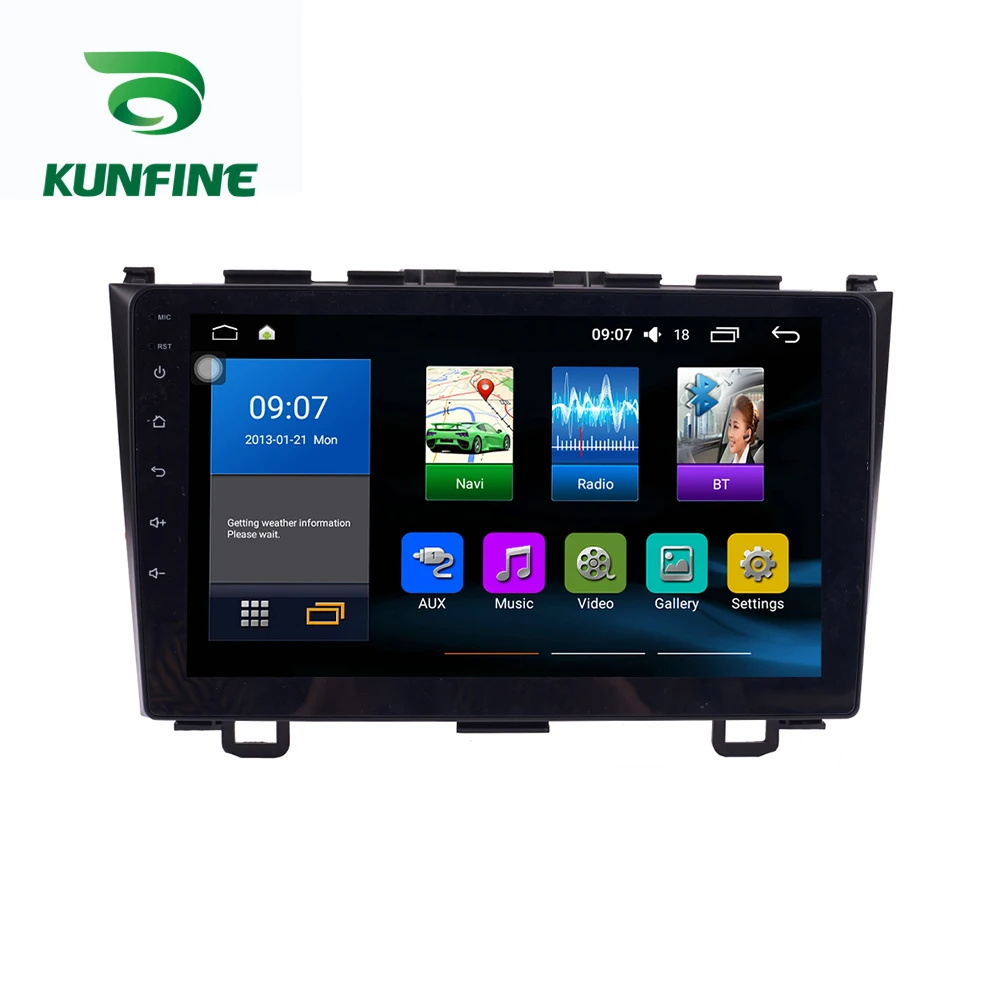 Автомобильный DVD плеер 8 ядерный Android 10 0 GPS навигация стерео для Honda CRV 2007 2011 радио