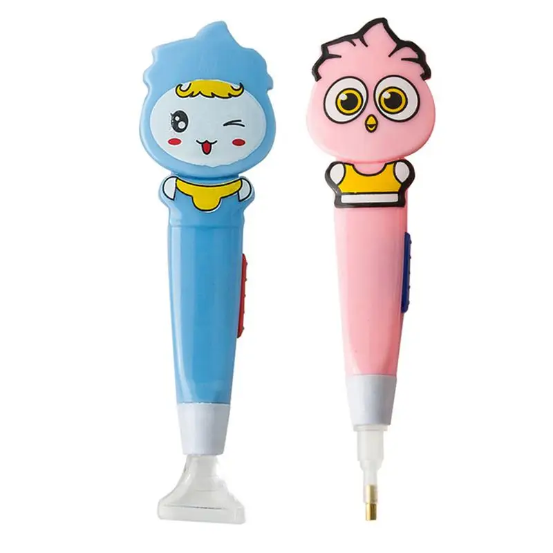 

DIY Diamond Painting Kit Sewing Accessories New Diamond Embroidery Light Cross Stitch Tool Luminous Point Drill Pen Cute