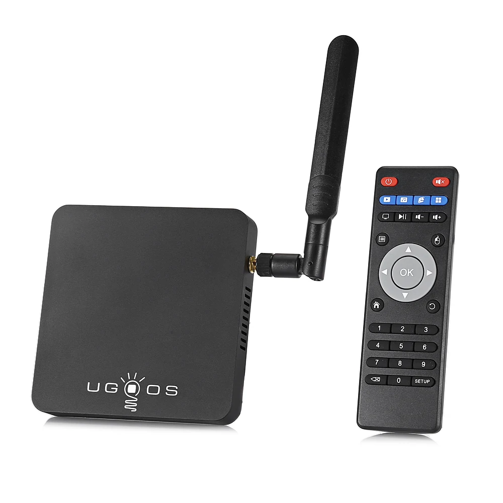 UGOOS AM3 ТВ Box Amlogic S912 Android7.1 2 Гб Оперативная память + 16 Встроенная 4G 5G Wi Fi 1000 Мбит/с BT4.0