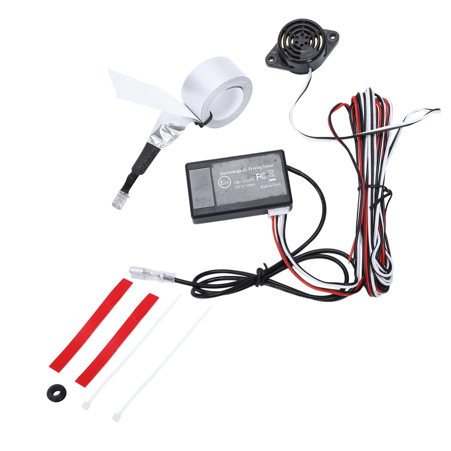 

NEW-Ownice Electromagnetic Parking Sensor, Non-Drilling Non-Porous Car Reversing Radar Sensor Parking System + Large Antenna