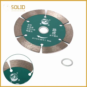 

114mm Green Diamond Circular Saw Blade For Granite, Stone,Ceramic, Tile, Hard Material Cutting 114x20x15x1.8mm