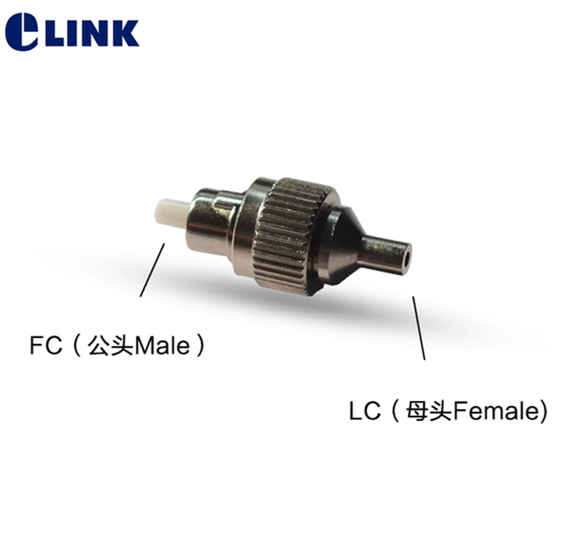 For VFL Use 5pcs LC FC FM Hybrid Adapter Female Male 2 5 1 25mm Fibra Optica Ftth FM FC LC 