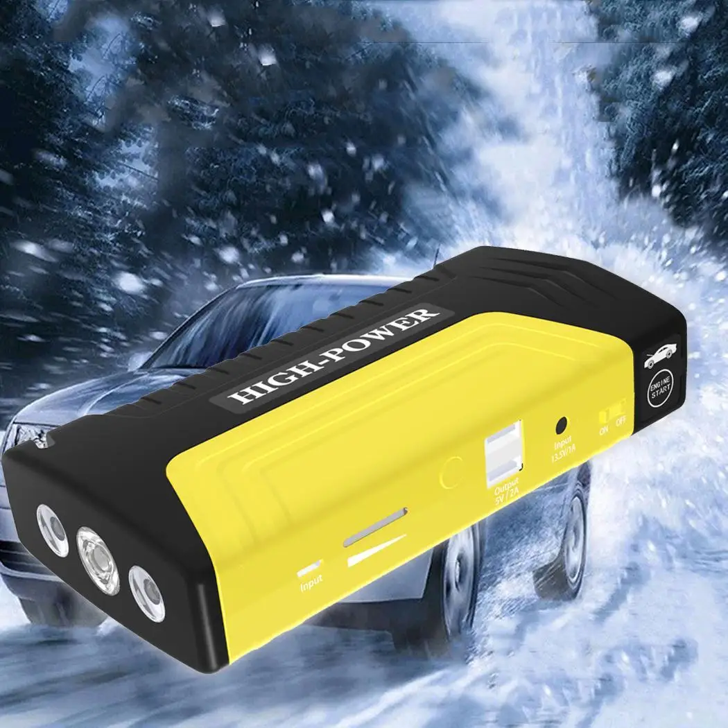 

Portable Multifunction Car Battery Charger Booster Starting Device Car Emergency Power Bank Starting Device USB Ports