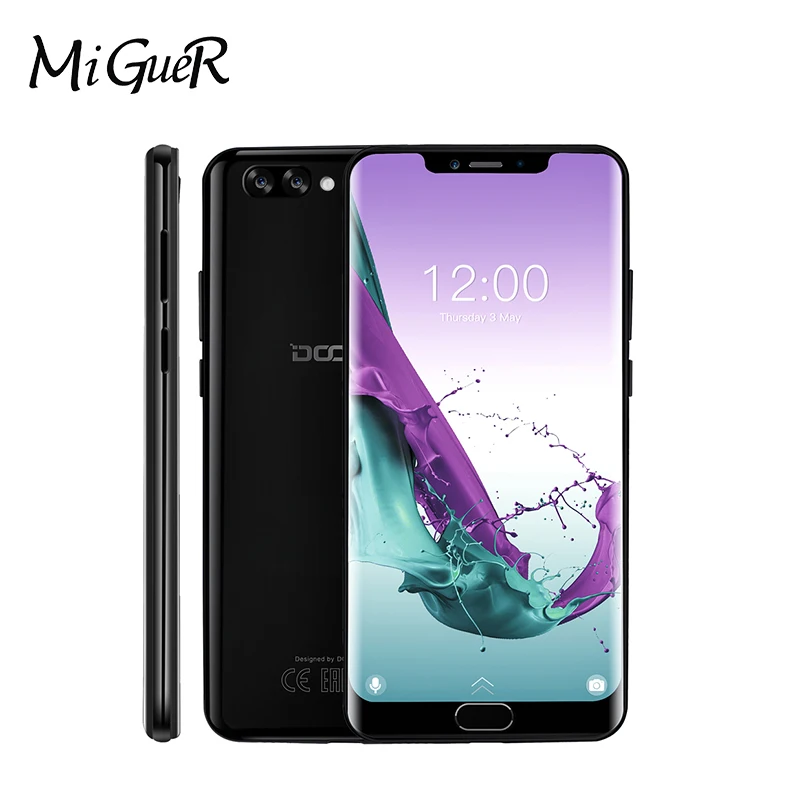 DOOGEE Y7 плюс 6 18 &quot дюймовый Android 8 1 MTK6757 Octa Core 2 5 GHz смартфон ГБ + 64 GB 5080 mAh 16.0MP 8.0MP