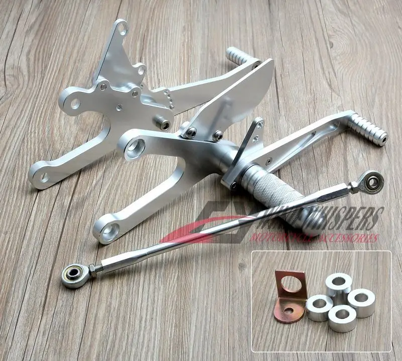 Motorcycle CNC Adjustable Rearset Footpeg Foot Pegs Rear Sets For Honda