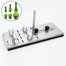 Горячая Регулируемая стеклянная бутылка вина резак высокой прочности и твердости фрезы для бутылок для резки машины DIY ремесло инструмент для переработки