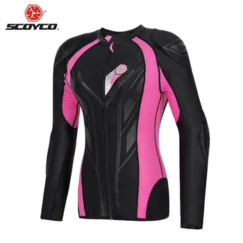 

SCOYCO CE Approved Women Body Armor Motorcycle Protection Motocross Back Equipment Clothing Moto Cross Gear Protector Armour