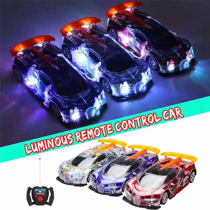 

1PC Toys Rc Car Simulation Colorful LED Lights Remote Control Car Child Radio Control Electric Machine Auto Toys
