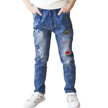 

Boy's Jeans, Children's Clothing Boys Jeans Spring and Autumn Children Pants 3 4 5 6 7 8 9 10 11 12 13years Old