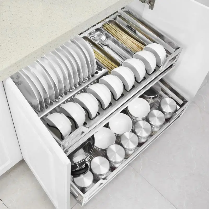 Armario De Cosina кухонный шкаф для хранения Органайзер из нержавеющей стали Cozinha Cocina Cestas