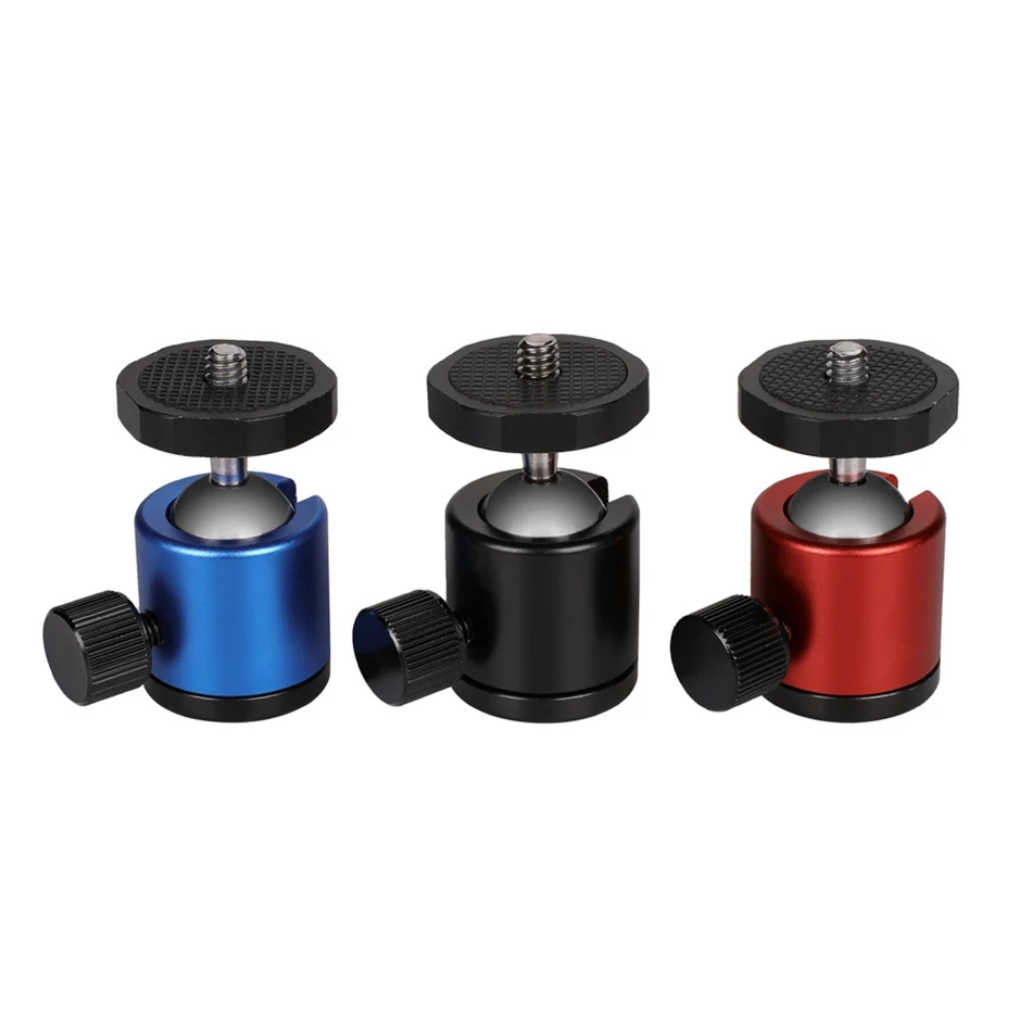 

Professional Mini Ball Head Tripod Head Mount 1/4" Screw Mount Bracket for Sony for Nikon DSLR Camera Tripod Ballhead Stand