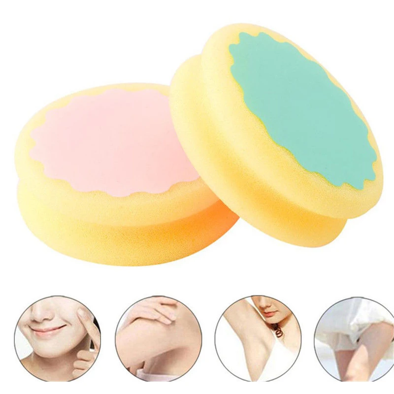 

1pc Hair Removal Magic Painless Hair Removal Depilation Sponge Pad Remove Facial Leg Arm Body Hair Removal Cream Tool Epilator