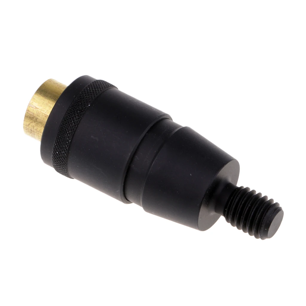 

1 Piece Fishing Landing Net Connector Head Screws Quick Release Adapter Aluminum Alloy Durable to use Fishing Tools