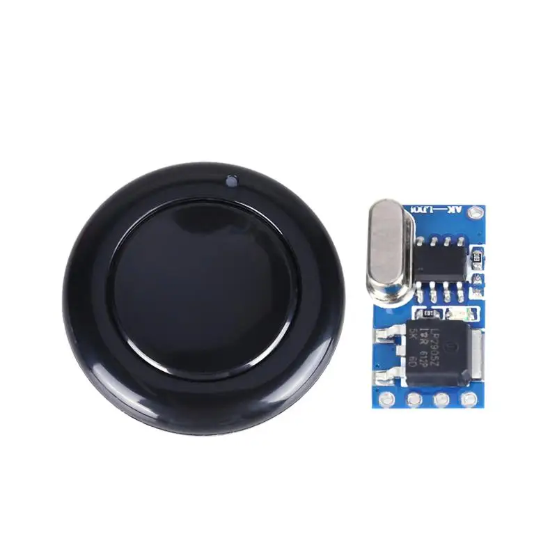 

DC 5V-18V Learning Code Function Small Remote Control Switch 433 Mhz Wireless Remote Controller Single Channel for LED lights