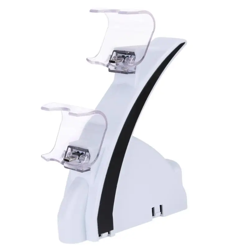 

(WHITE)Fast Charging Dock Station Stand Charger for Sony PS4/Slim/Pro Contr