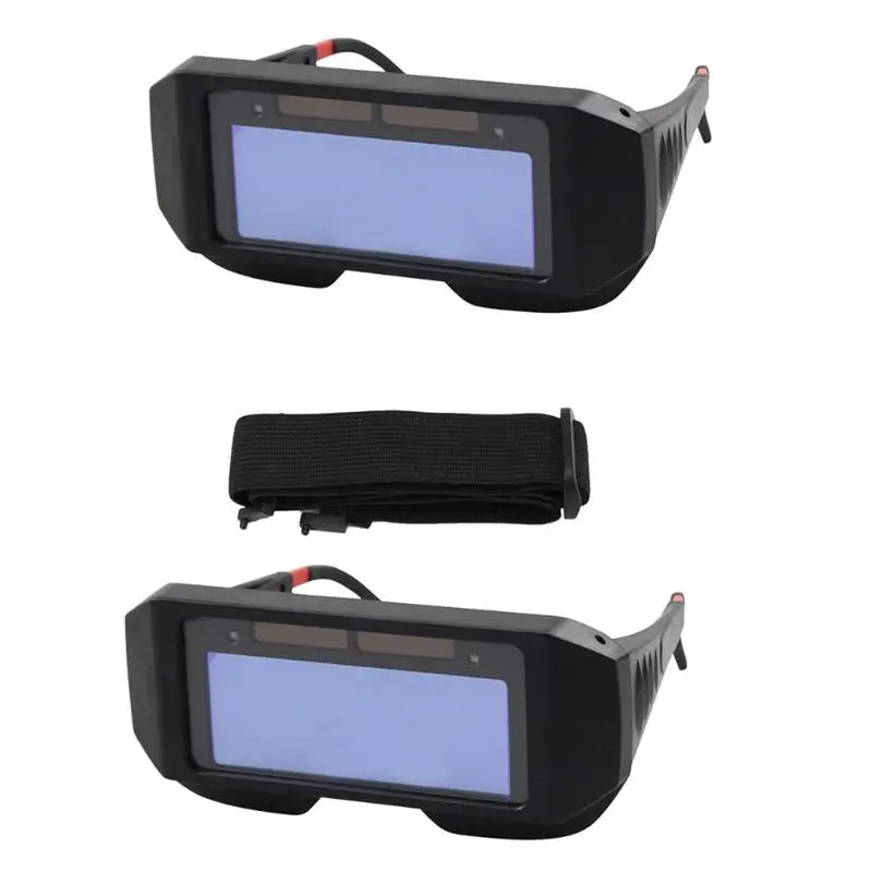 Ceny Auto ciemnienie przyłbica spawalnicza słonecznej oczy Protector Cap spawacz gogle spawalnicze maszyna do cięcia maska lutownicza soczewka filtra narzędzia