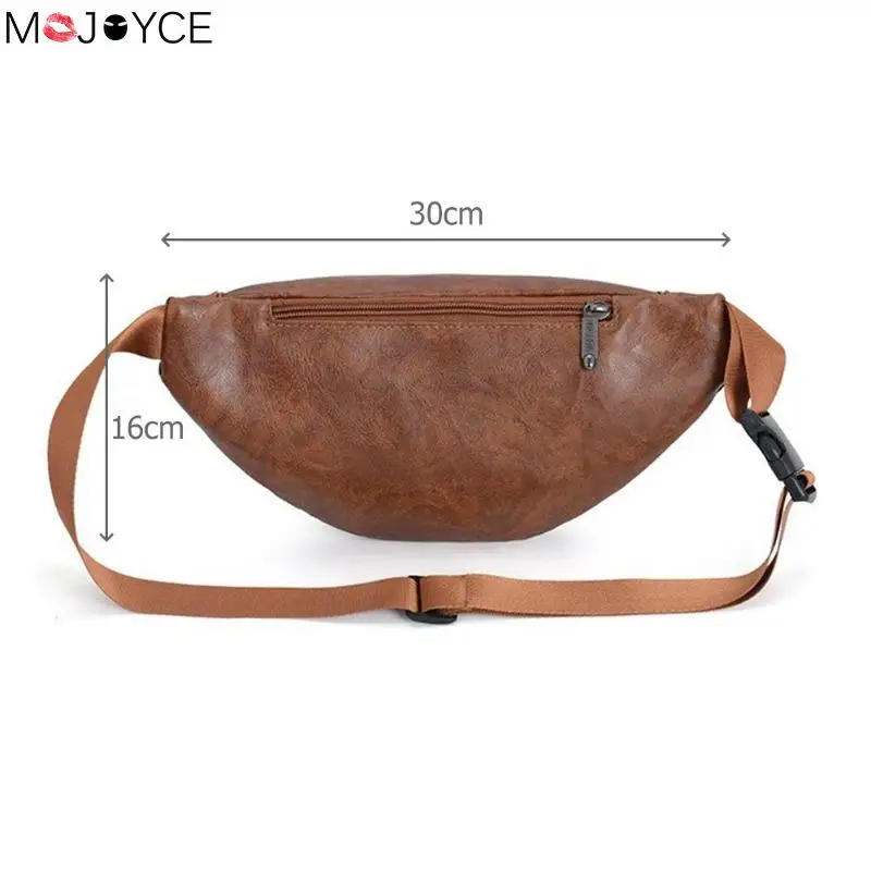بو الجلود حزمة مراوح للرجال النساء الحماية ضد السرقة الخصر حزم Crossbody الصدر حزام أكياس الإناث الخصر حقيبة المرأة الرجال حقيبة ل حزام