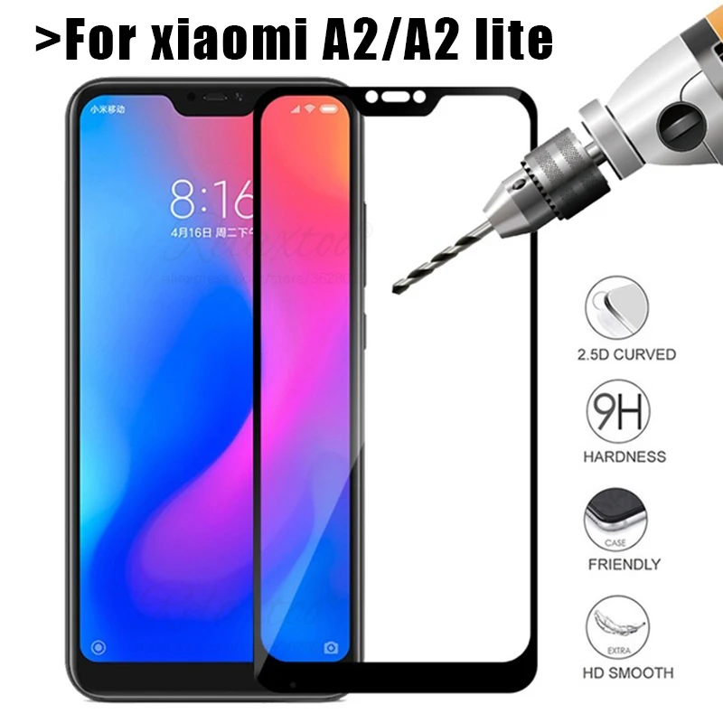 Защита для экрана Xiaomi Mi A2 Lite закаленное защитное стекло xiomi xiami ksiomi a2 a 2 mia2 a2Lite |