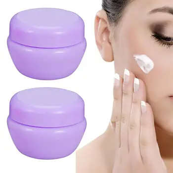 

20 Pcs Facial Cream Boxes Plastic Mini 30 Gram Portable Cream Boxes Cosmetic Pots Cosmetic Jars Storage for Woman