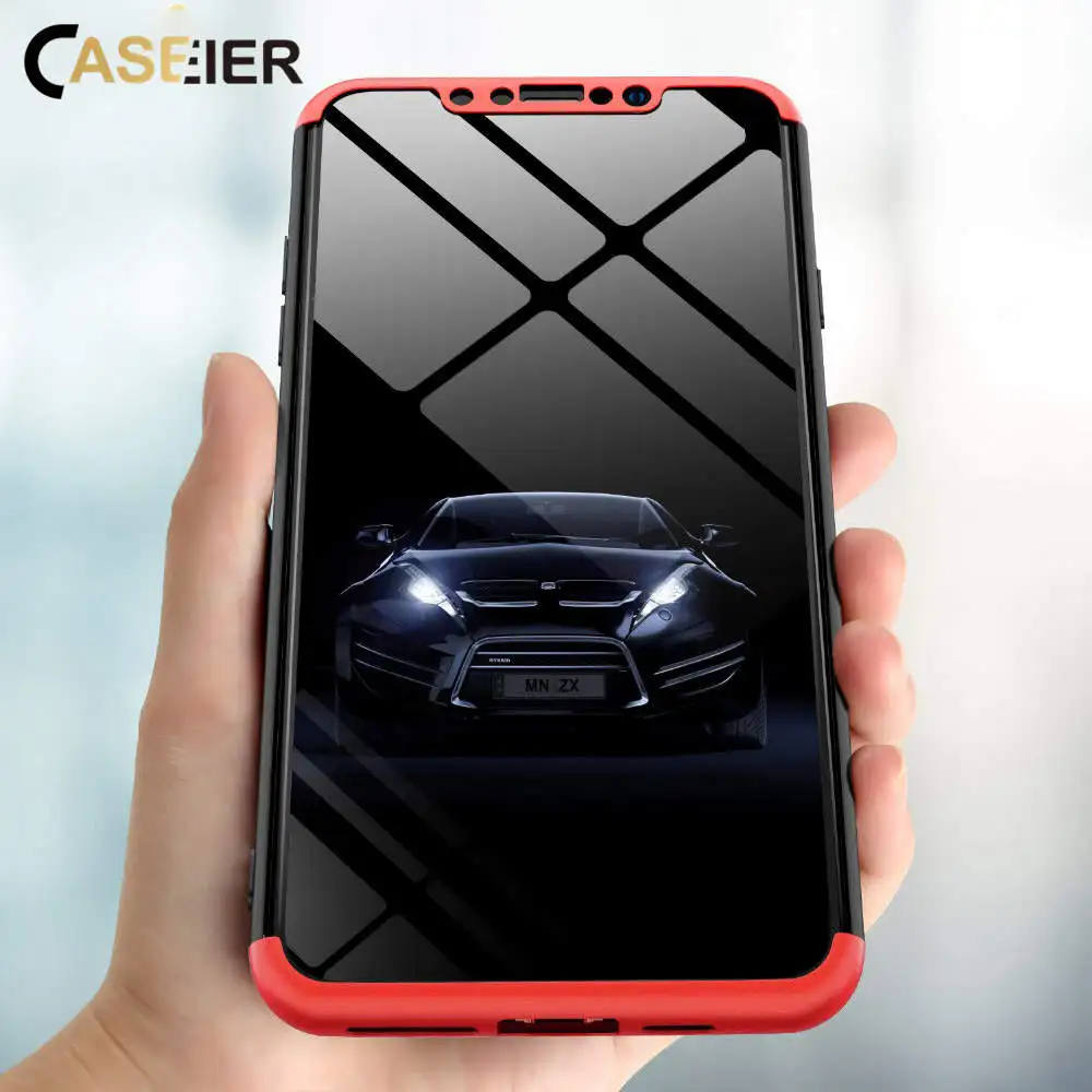 

CASEIER Triple Protection Hard PC Case For Huawei P Smart 2019 P20 Lite Full Protection Case For Huawei Mate 20 10 Lite Capinha