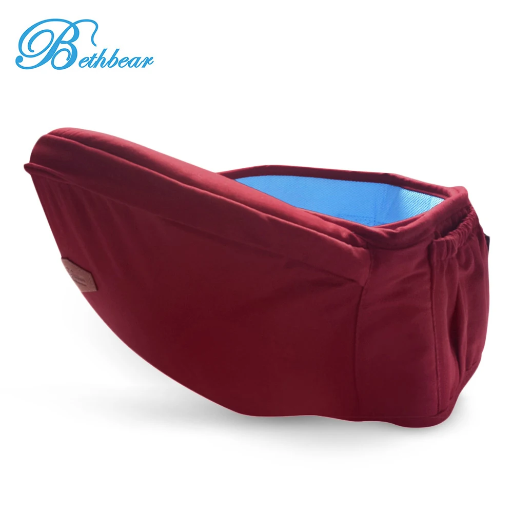 

Beth Bear Breathable Anti-Skidding Babies Waist Stool 2-24 Months Multifunctional Front Facing Kangaroo Baby Carriers Pouch Wrap