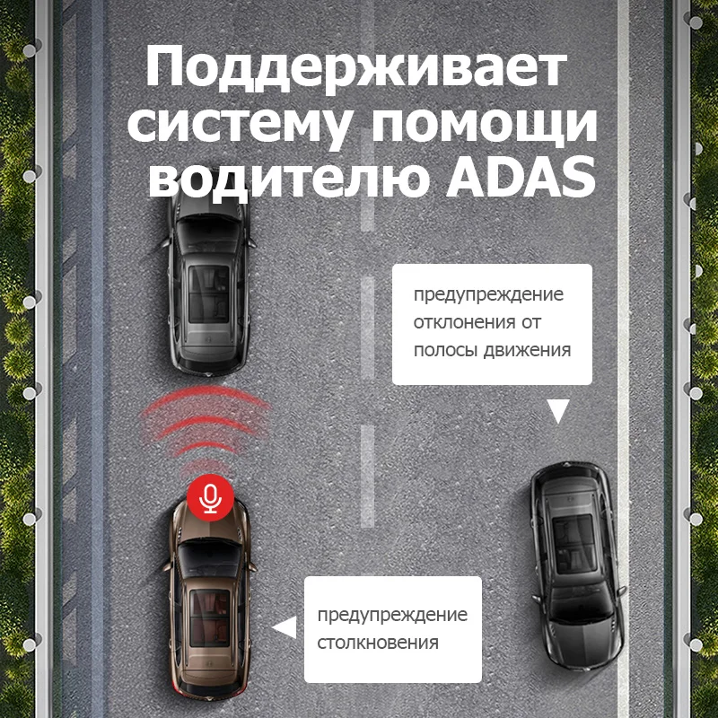 TEYES R7 Автомобильный видеорегистратор Комбо устройство 3 в 1 : Видеорегистратор