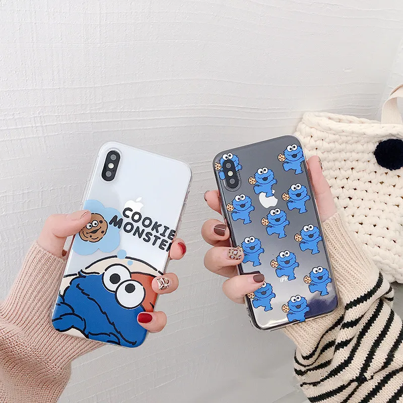 Милый прозрачный чехол для iPhone 7 Puls 6 6S 8 X XS чехлы MAX XR Coquel |