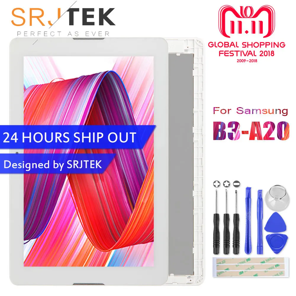 Srjtek LCD display Matrix For Acer Iconia One 10 B3-A20 A5008 LCD Screen Touch Screen Digitizer Tablet PC Assembly with Frame Srjtek LCD display Matrix For Acer Iconia One 10 B3-A20 A5008 LCD Screen Touch Screen Digitizer Tablet PC Assembly with Frame