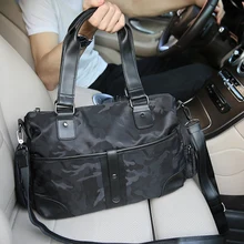 Мужская повседневная многофункциональная сумка камуфляжного цвета, водонепроницаемая оксфордская дорожная сумка для путешествий, сумка для багажа на одно плечо, большая сумка для спортзала