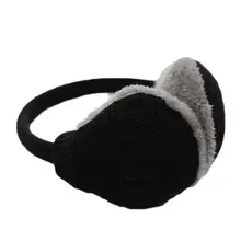 Men Women Knitted Earmuff Winter Warm Plush Ear-cap Autumn, 29cm/11.4inch Outdoor Skiing Accessories