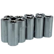 

10pcs Bit Adaptor 1/4-inch Square to 1/4-inch Hex Screwdriver Bit Holder Bits Adapter Socket Bits Holder