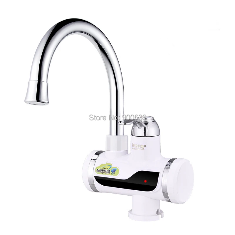 

3000W LED Display 3s Electric Hot Water Heater Faucet Kitchen Instant Water Heater 220v Water Heater Tap Under Influent