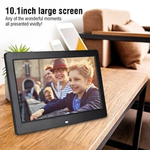 10,1 ''1024*600 Цифровая фоторамка Будильник плеер альбом удаленного Управление поддержка MP3 WMA аудио формат воспроизведения музыки Лидер продаж