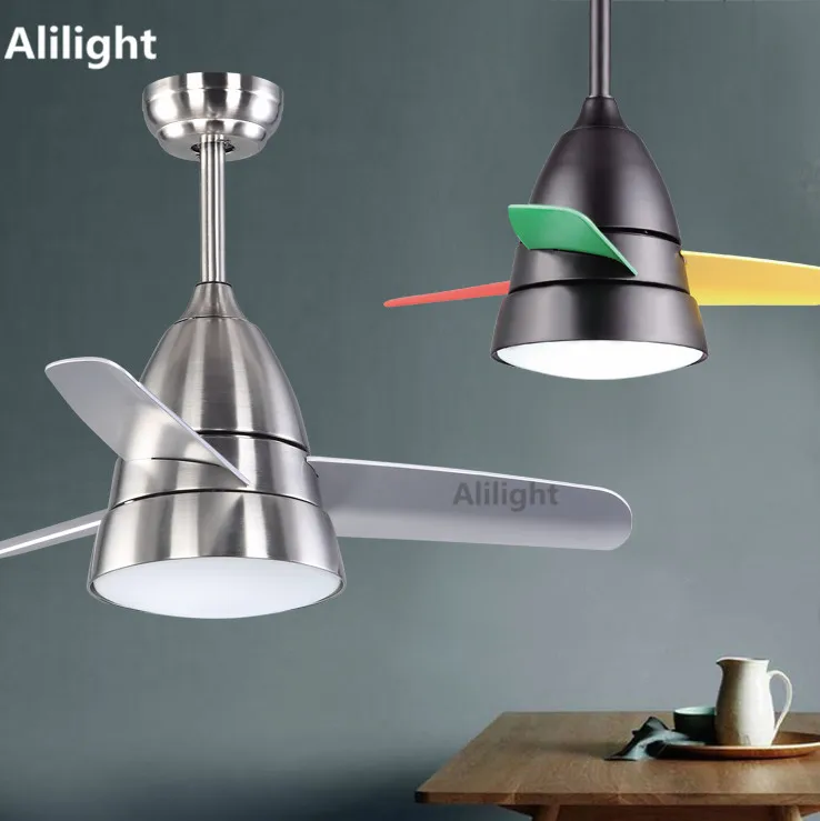 

Kid Ceiling Fans with Light Children Room Fan Lamp Remote Control Fashion Modern Hanging Lights Indoor Lighting Decor Fixtures