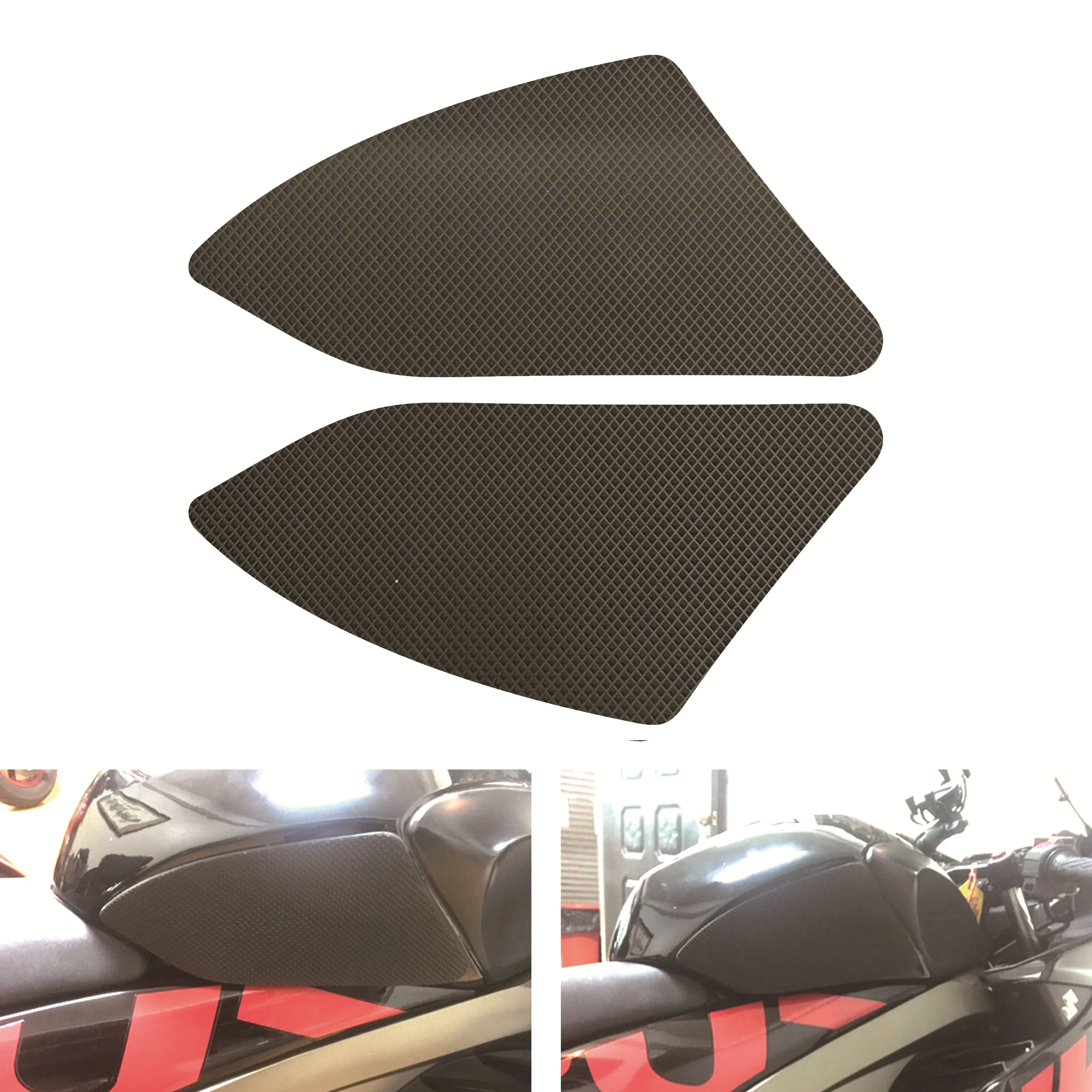 

Gas Tank Pad Traction Side Grips Protector 3M Adhesive For Suzuki GSXR125 GSXR150