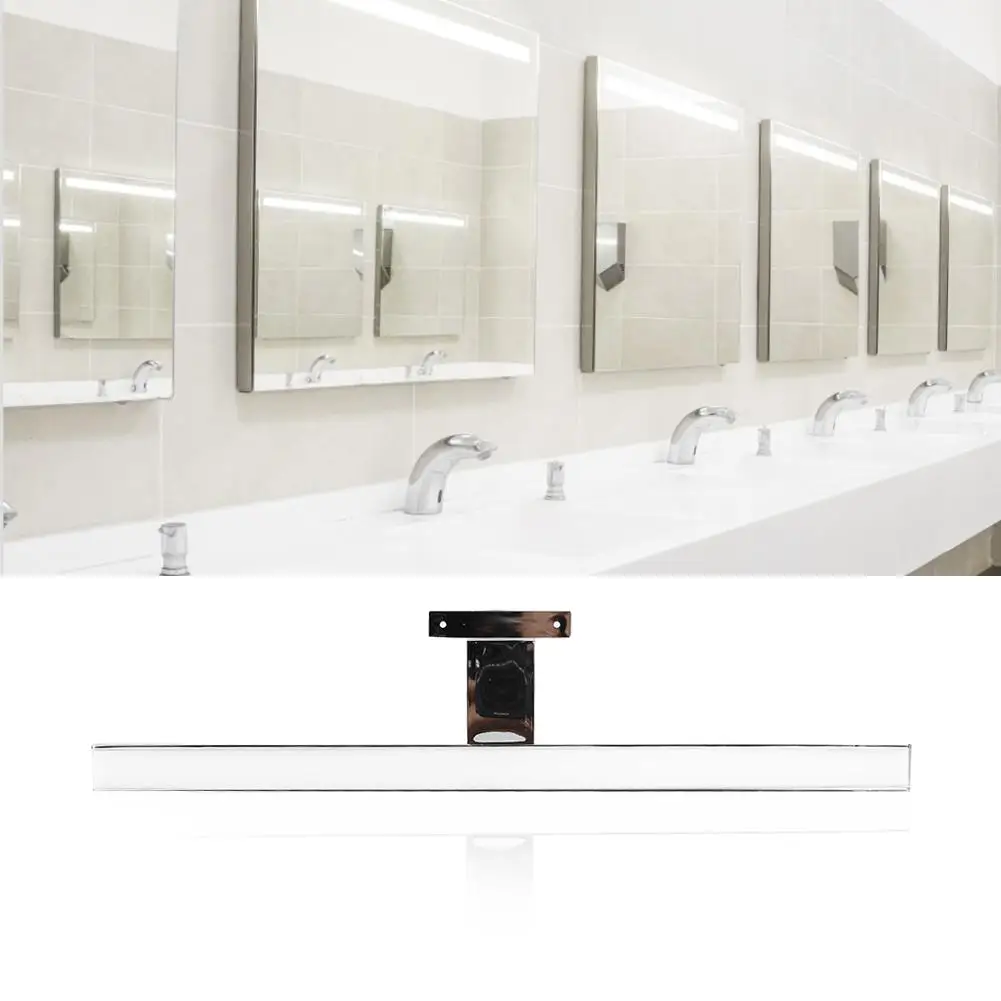 AC 85-265V простой светодиодный зеркальный светильник для спальни ванной комнаты, настенный светильник, беспроводное освещение шкафа