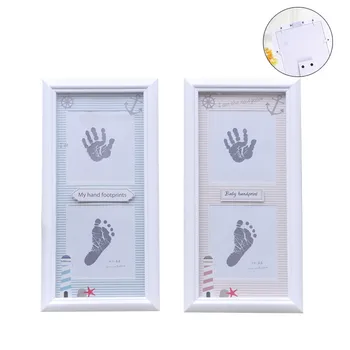

Baby Memorial Picture Frame Handprint Or Footprint Soft Beautiful Collection Kid Photo Frame Kids Born Novelty Gifts