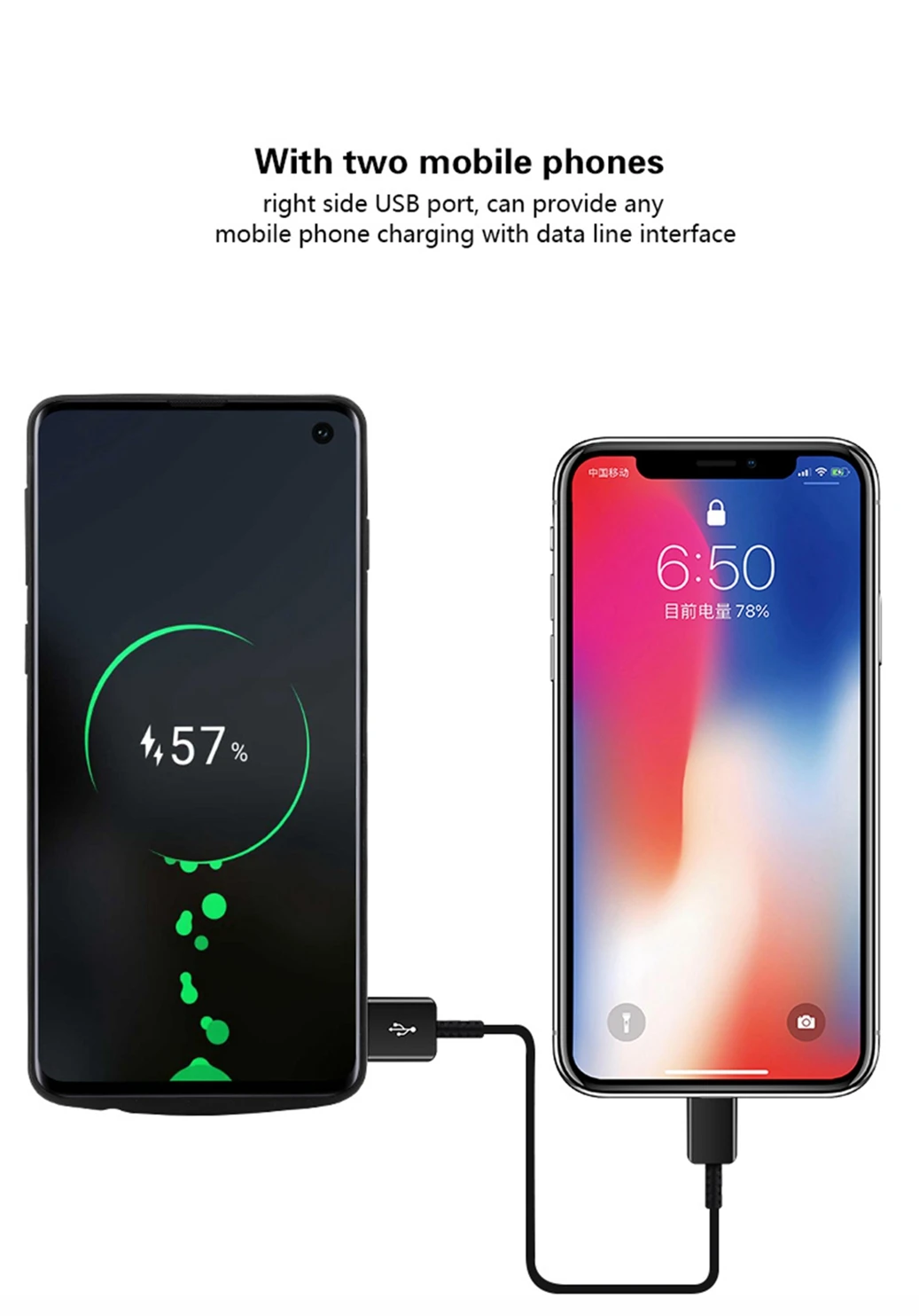 Чехол для зарядного устройства 5000 мАч чехол аккумулятора samsung Galaxy S10e S10 Plus внешний