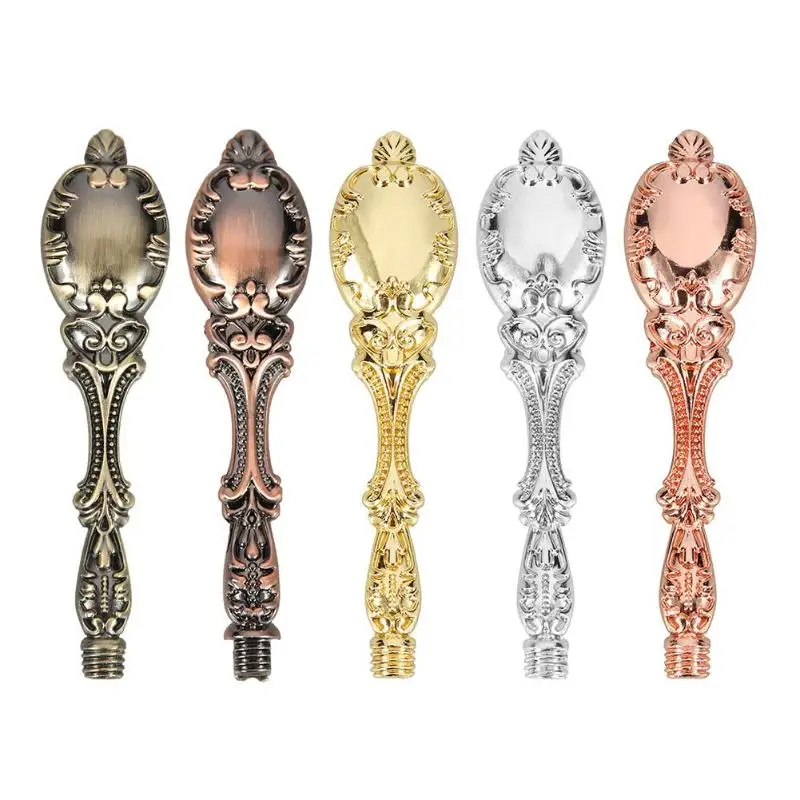 

Retro Antique Plant Metal Sealing Wax Stamp Wood Handle Ancient DIY Craft Envelop Stamps Wedding Invitations Wax Seal Stamp