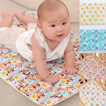 Мягкий хлопковый детский подгузник меняющийся Мягкий Роскошный большой коврик для переодевания малыша водонепроницаемые коврики